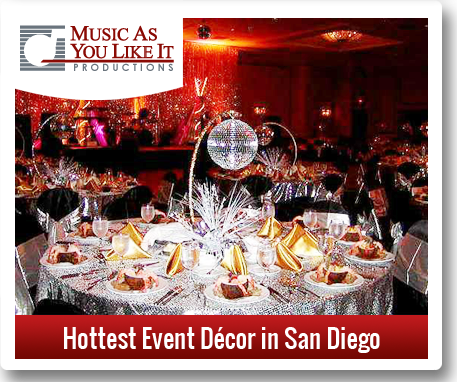 hottest event decor in san diego